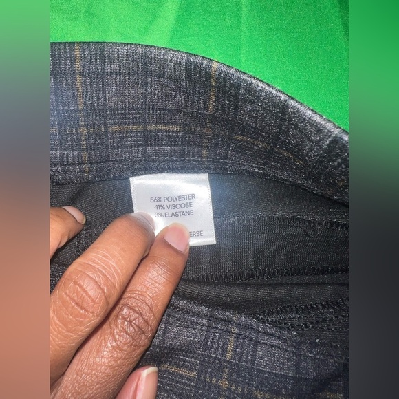 Calvin Klein Gray Checkered Trousers size 4 - Picture 7 of 9